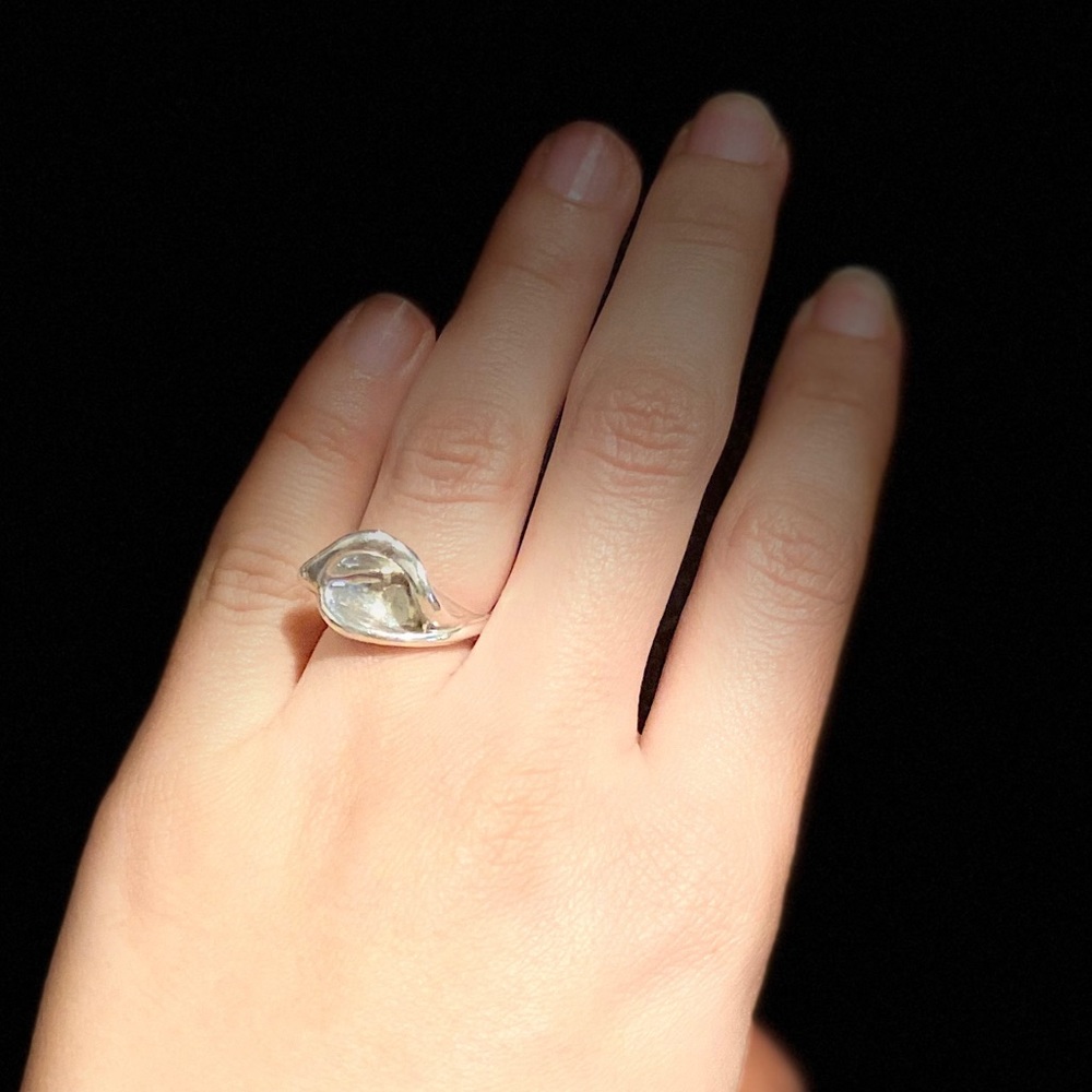 Tiffany & Co. by Elsa Peretti Calla Lily ring sz6